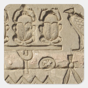 Adesivo Quadrado Símbolos egípcios antigos