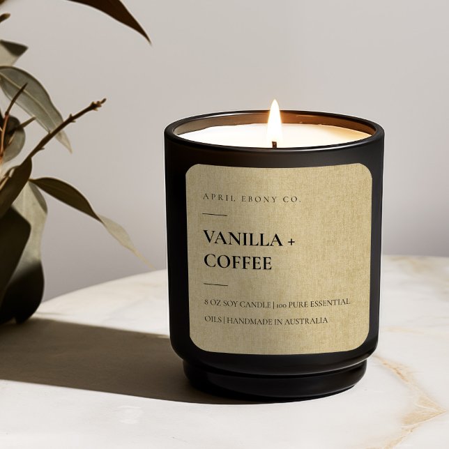 ADESIVO QUADRADO SIMPLES ELEGANTE MODERNO MODERNO LINEN AMARELO (Criador carregado)