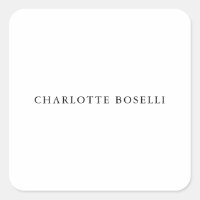 Simples profissional clássico elegante minimalista