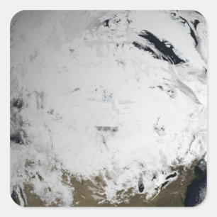 Adesivo Quadrado Simulação em nuvem de um dia solteiro 2