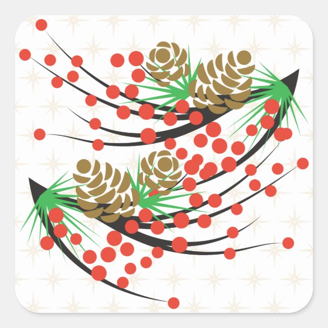 Adesivo Quadrado Sinal de Feriado (Frente)