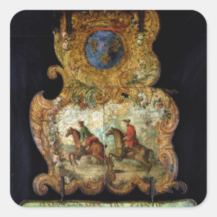 Adesivo Quadrado Sinal para Royal Mail de Chantilly