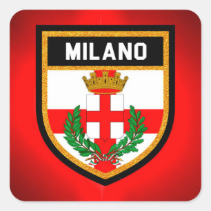 Adesivo Quadrado Sinalizador Milano