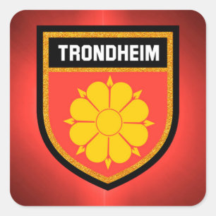Adesivo Quadrado Sinalizador Trondheim
