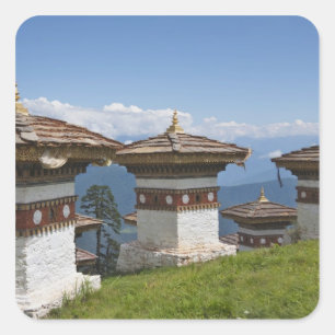 Adesivo Quadrado Sindokha Dzong, Dochu La Pass 2