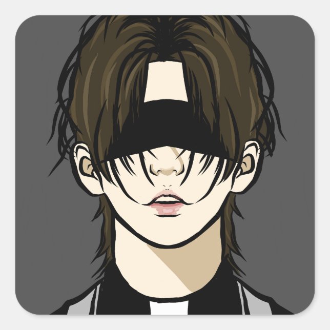 Adesivo Quadrado sinful desire (Frente)