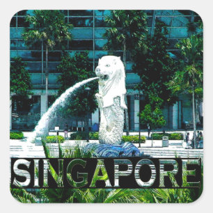 Adesivo Quadrado Singapore