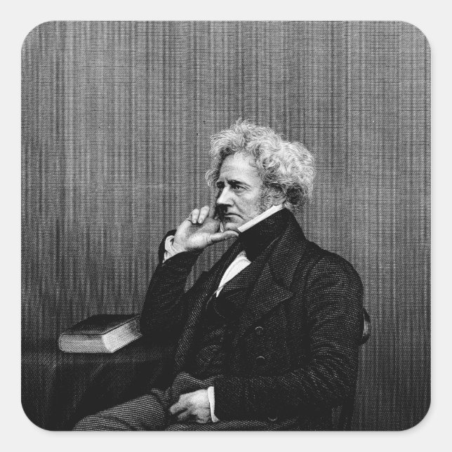 Adesivo Quadrado Sir John F.W. Herschel (Frente)