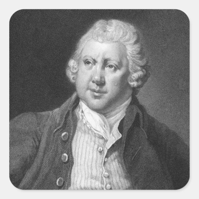 Adesivo Quadrado Sir Richard Arkwright (Frente)
