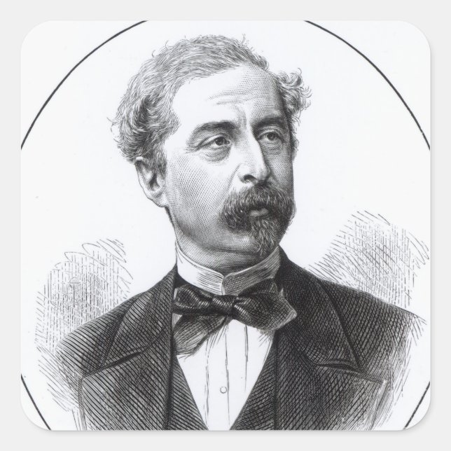Adesivo Quadrado Sir Richard Wallace (Frente)
