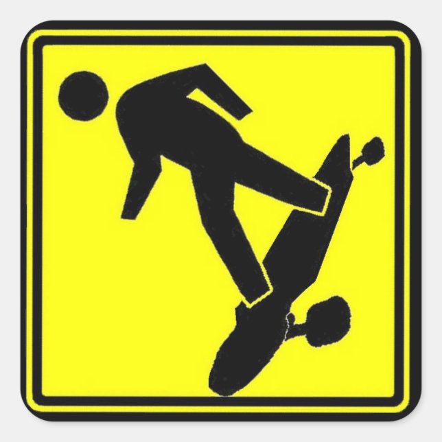 Adesivo Quadrado Sk8r Xing (Frente)