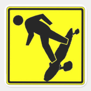 Adesivo Quadrado Sk8r Xing