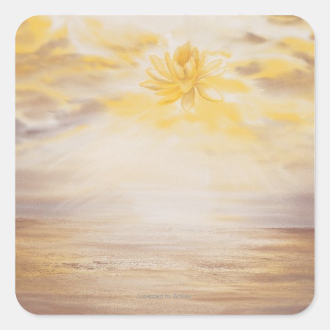 Adesivo Quadrado Sky Lotus (Frente)