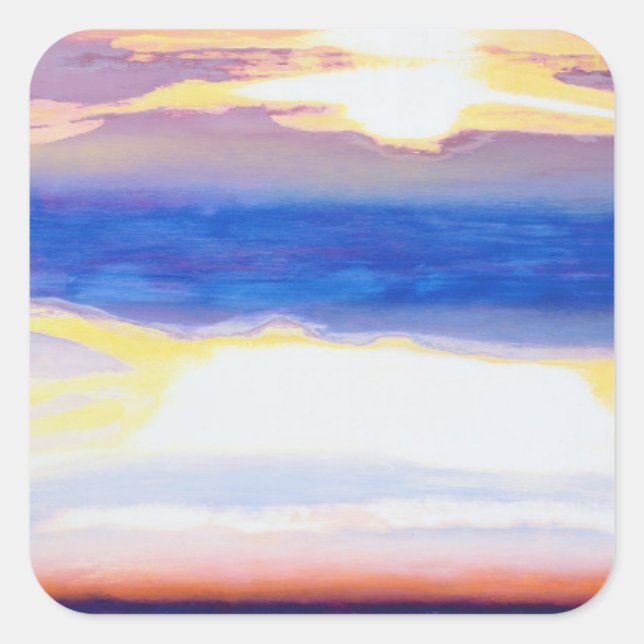 Adesivo Quadrado Skyscape (Frente)