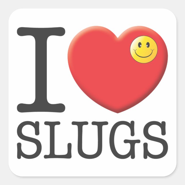 Adesivo Quadrado Slugs (Frente)