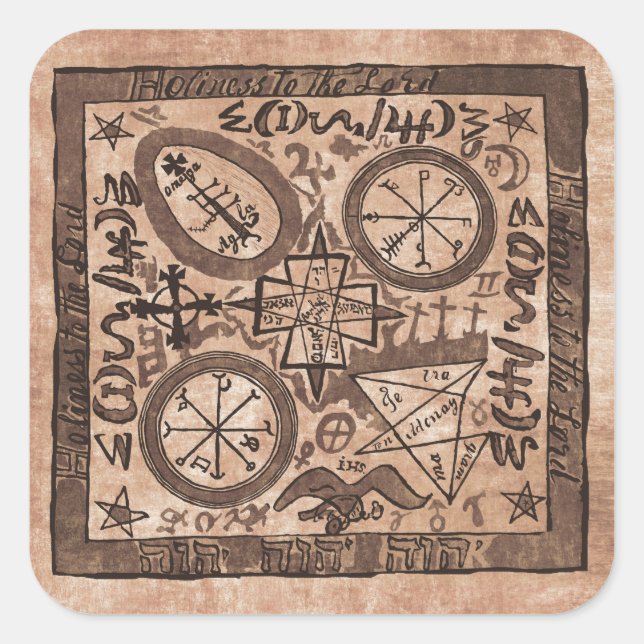 Adesivo Quadrado Smith Family Paraminer Sticker (Frente)