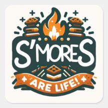 S'mores são a vida! Camping & Scouting