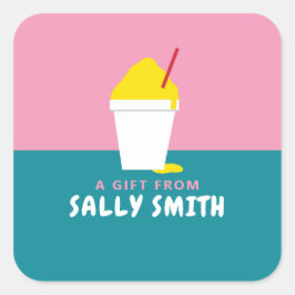 ADESIVO QUADRADO SNOBALL