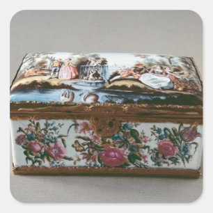 Adesivo Quadrado Snuffbox, c.1750