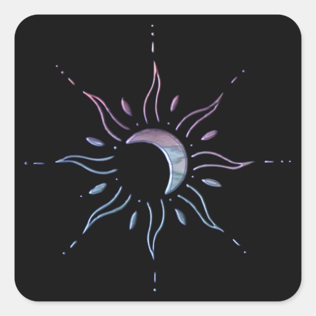 Adesivo Quadrado Sol 1 (Frente)