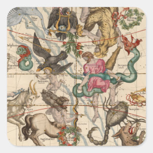 Adesivo Quadrado Solstício de inverno