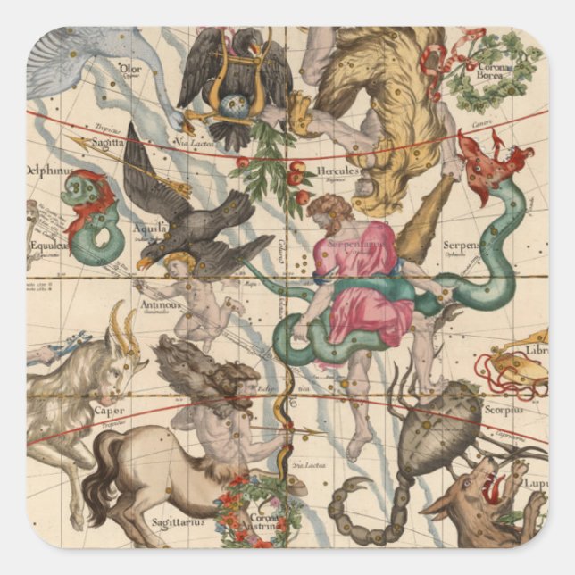 Adesivo Quadrado Solstício de inverno (Frente)