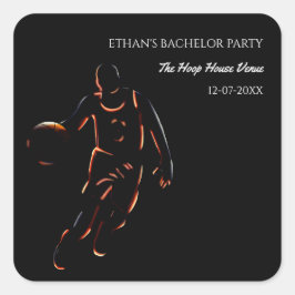 Adesivo Quadrado Solteiro de Caramelo Nebol Spor