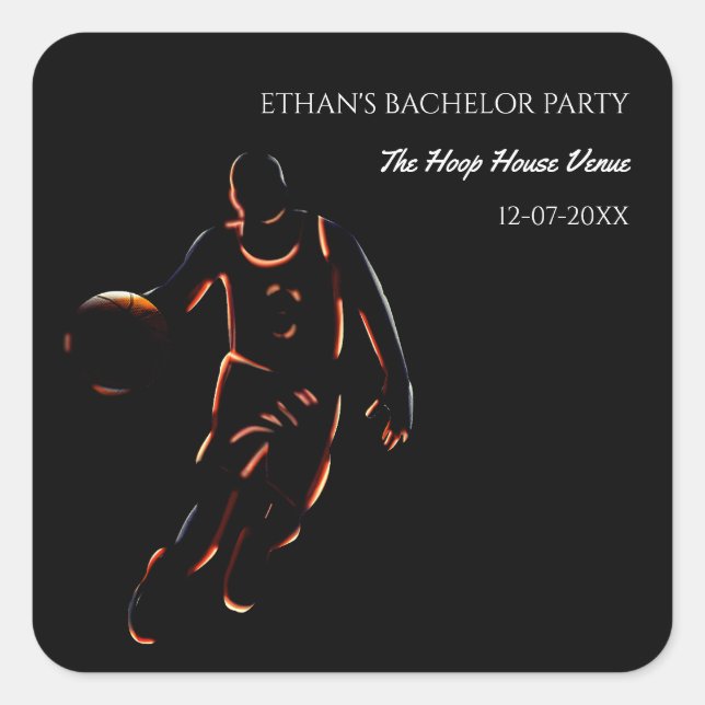 Adesivo Quadrado Solteiro de Caramelo Nebol Spor (Frente)