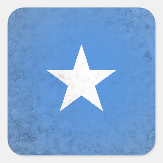 Adesivo Quadrado Somália (Frente)