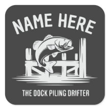 Sombra de Dock com Nome Personalizado de Robalo