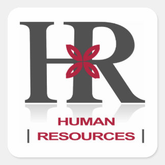 Adesivo Quadrado 'Somos HR' ID Sticker / Crachá