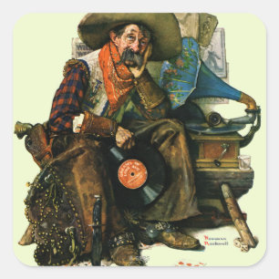 Adesivo Quadrado Sonhos do Longo Ago