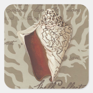 Adesivo Quadrado Sonnet Seaside IV