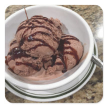 Sorvete do chocolate