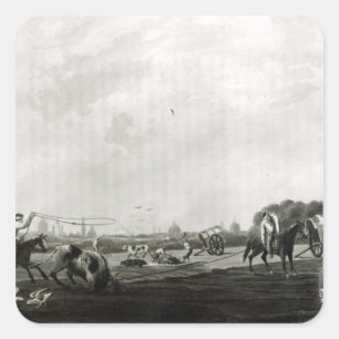 Adesivo Quadrado South Matadero gravado por Maile e