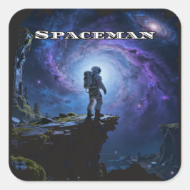 Adesivo Quadrado Space is the Final Frontier