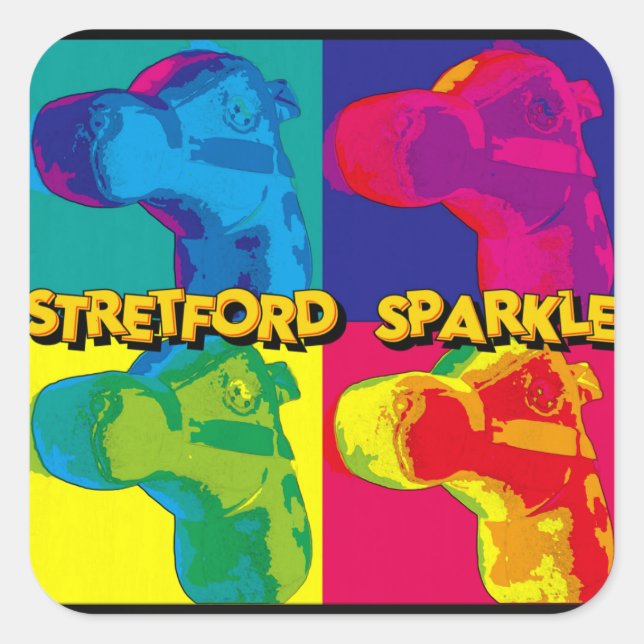 ADESIVO QUADRADO SPARKLE DE STRETFORD - SINCKERS (Frente)