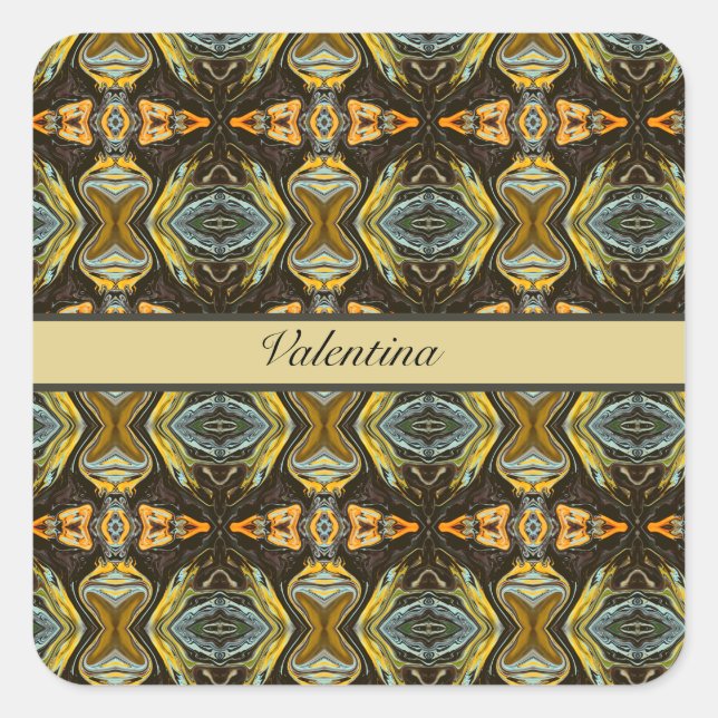 Adesivo Quadrado Spice Road (Frente)