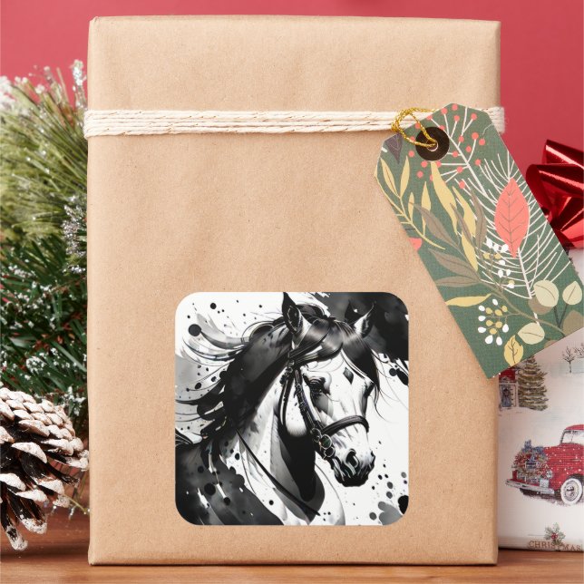 Adesivo Quadrado Spirit Pony 9 (Feriado)