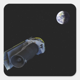 Adesivo Quadrado Spitzer aponta sua antena de alto ganho