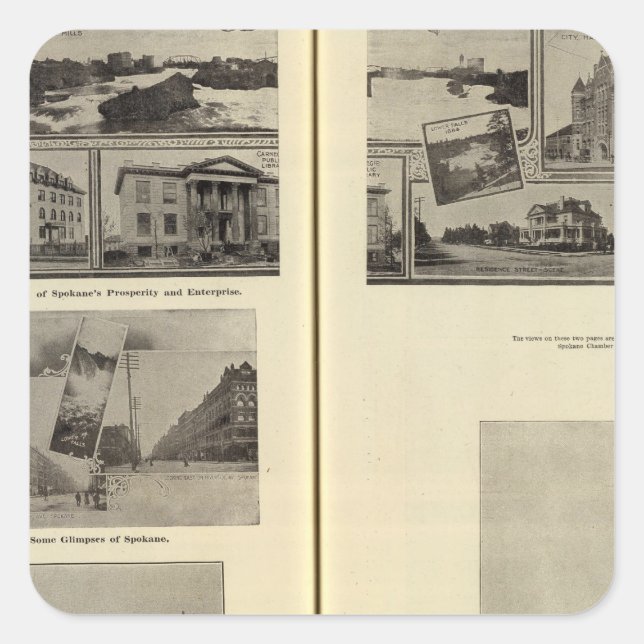 Adesivo Quadrado Spokane (Frente)