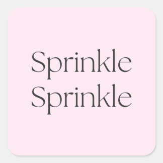 Adesivo Quadrado Sprinkle Sticker I Shera Seven