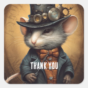 Adesivo Quadrado Sprinklepak steampunk