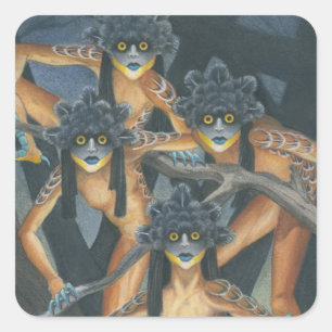 Adesivo Quadrado Sprites de Hiter