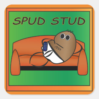 Adesivo Quadrado Spud Stud Sticker