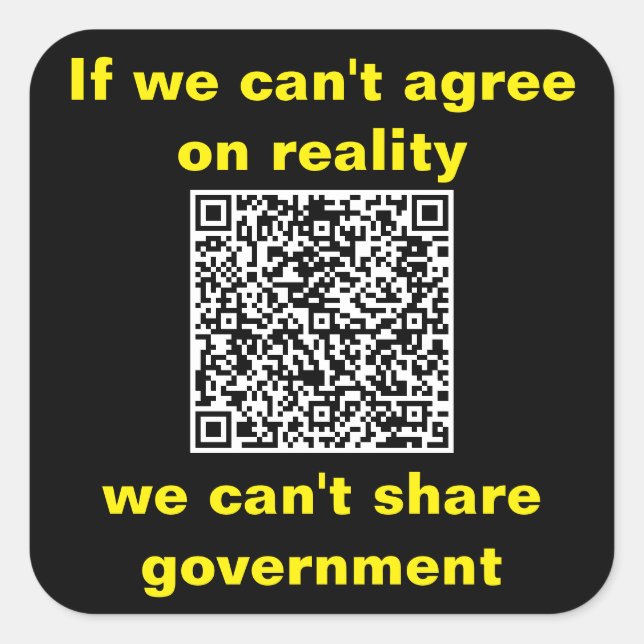 Adesivo Quadrado Square Stickers, sheet of six 3 inch stickeSticker (Frente)