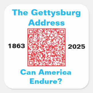 Adesivo Quadrado Square Stickers, sheet of six 3 inch stickeSticker