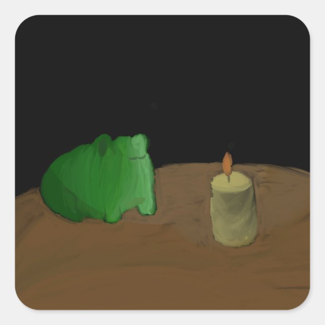 Adesivo Quadrado Sr. Sapo (Frente)