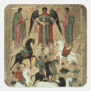 Adesivo Quadrado SS. Florus e Laurus