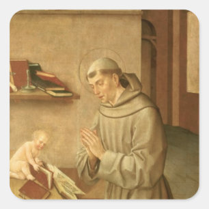 Adesivo Quadrado St Anthony de Pádua